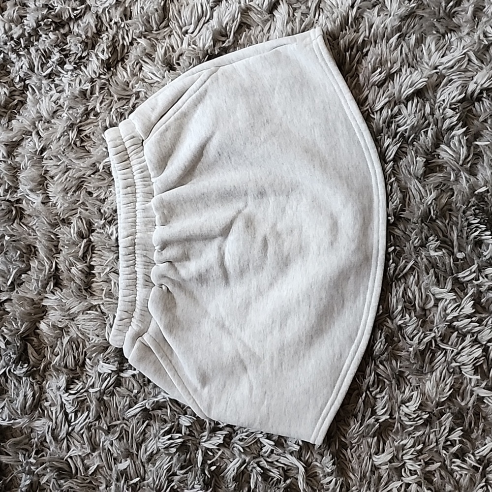 Gold Hinge Grey Sweat Skirt